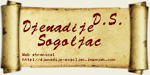 Đenadije Šogoljac vizit kartica